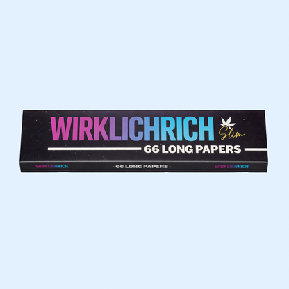 King Size Slim Longpapers | 66 ungebleichte Blättchen pro Packung