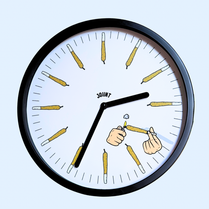 420 Wanduhr | Kreatives Joint-Design, limitiert auf 420 Stück