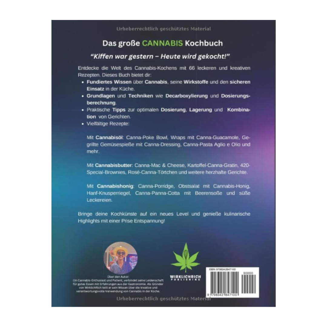 Das große Cannabis-Kochbuch | Über 60 kreative Rezepte