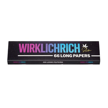 King Size Slim Long Papers | Pack je 66 ungebleicht Blättchen